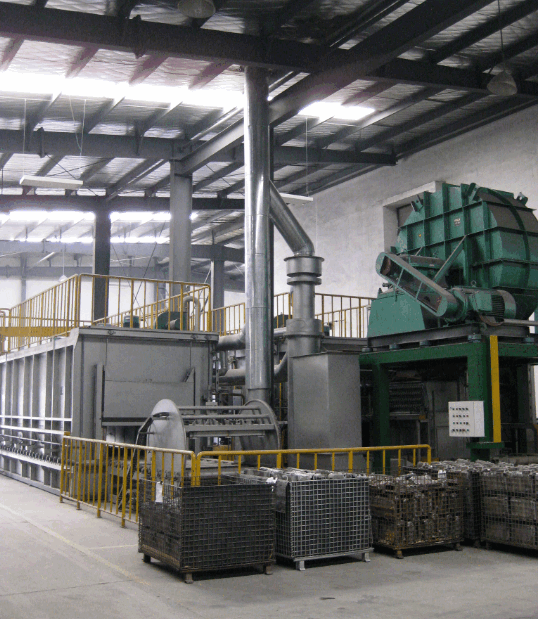 Air quenching oven for aluminium alloy 